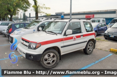 Mitsubishi Pajero Pinin
Croce Rossa Italiana 
C.I.E. Nord-Est
Servizio Emergenze
CRI A3105
Parole chiave: Mitsubishi Pajero_Pinin CRI_CIE_Nord_Est CRI_A3105