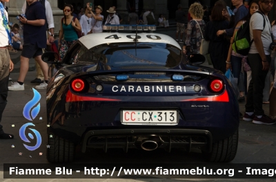 Lotus Evora S
Carabinieri
Nucleo Operativo Radiomobile
CC CX 313
Parole chiave: Lotus Evora_S CCCX313