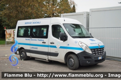 Renault Master IV serie 
Società Soccorso Pubblico Larciano (PT)
Servizi Sociali
Allestito Mariani Fratelli
Parole chiave: Renault Master_IVserie Società_Soccorso_Pubblico_Larciano