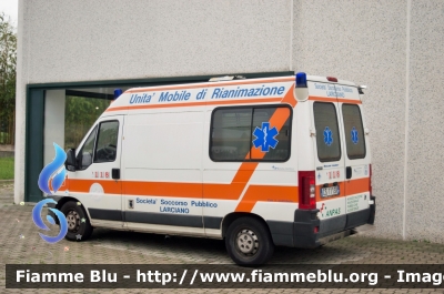 Fiat Ducato III serie
Società Soccorso Pubblico Larciano (PT)
Allestita Mariani Fratelli
- Dismessa -
Parole chiave: Fiat Ducato_IIIserie Società_Soccorso_Pubblico_Larciano