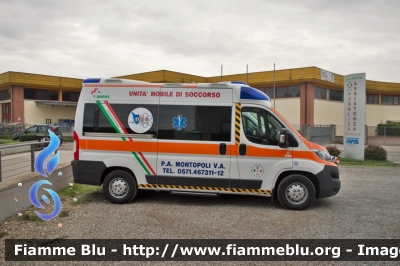 Fiat Ducato X290
Pubblica Assistenza Montopoli Valdarno (PI)
Allestita Ambitalia QTX-S
Parole chiave: Fiat Ducato_X290 Pubblica_Assistenza_Montopoli_Valdarno