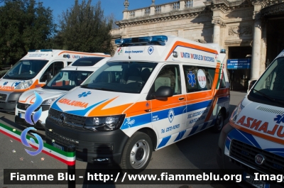 Volkswagen Transporter T6
Pubblica Assistenza Societa' 
Soccorso Pubblico Montecatini Terme (PT)
Allestita Mariani Fratelli
Parole chiave: Volkswagen Transporter_T6 Società_Soccorso_Pubblico_Montecatini_Terme