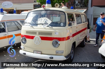 Volkswagen Transporter T2
Croce Rossa Italiana
Comitato Comitato Locale Soragna (PR)
CRI 7675
Ambulanza Storica
Parole chiave: Volkswagen Transporter_T2 CRI7675