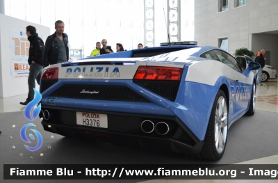 Lamborghini Gallardo II serie Restyle 
Polizia di Stato
Polizia Stradale
POLIZIA H3376

Esposta al REAS 2013
Parole chiave: Lamborghini_Gallardo_II_serie_Restyle_Polizia-Stradale_POLIZIA_H3376_REAS_2013