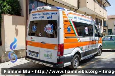 Volkswagen Crafter II serie
Pubblica Assistenza Capoliveri (LI)
Allestito Ambitalia - Qtx
Parole chiave: Volkswagen Crafter_IIserie