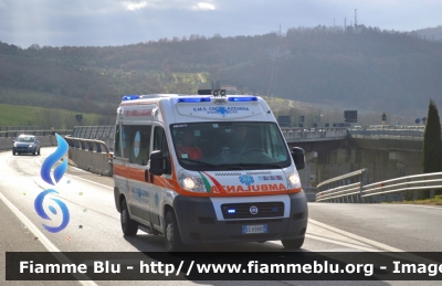 Fiat Ducato X250
Società di Mutuo Soccorso Croce Azzurra Pontassieve (FI)
DELTA 11
Allestita MAF
Parole chiave: Fiat Ducato_X250 Ambulanza