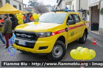 Ford Ranger IX serie
210- VAB Rignano sull'Arno (FI)
 Protezione Civile
 Allestito Fortini
Parole chiave: Ford Ranger_IXserie