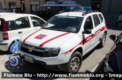 Dacia Duster I serie
Polizia Municipale dell'Unione Comuni Valdarno-Valdisieve (FI)
Comuni di Londa, Rufina, San Godenzo
Allestita Bertazzoni
POLIZIA LOCALE YA 380 AH
Parole chiave: Dacia Duster_Iserie POLIZIALOCALE YA380AH