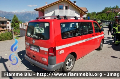 Volkswagen Transporter T5 restyle
Vigili del Fuoco
Unione distrettuale di Cles
Corpo Volontario di Coredo (TN)
VF 1K7 TN
Parole chiave: Volkswagen Transporter_T5_restyle VF1K7TN