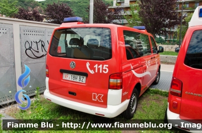 Volkswagen Transporter T5 
Vigili del Fuoco
Unione Distrettuale Bolzano - Bezirksverband Bozen
Allestito Kofler Fahrzeugbau
VF 18H BZ
Parole chiave: Volkswagen Transporter_T5 Vigili_del_Fuoco Unione_Distrettuale_Bolzano VF_18H_BZ