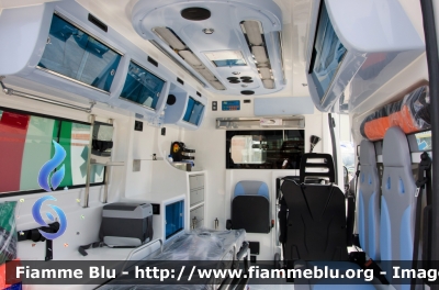 Fiat Ducato X290
Pubblica Assistenza Calenzano (FI)
Allestita Nepi Ambulanze
Particolare Vano Sanitario
Parole chiave: Fiat Ducato_X290 Pubblica_Assistenza_Calenzano