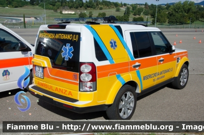 Land Rover Discovery 4
Misericordia Antignano (LI)
Soccorso Speciale
Ambulanza
Parole chiave: Land_Rover Discovery_4