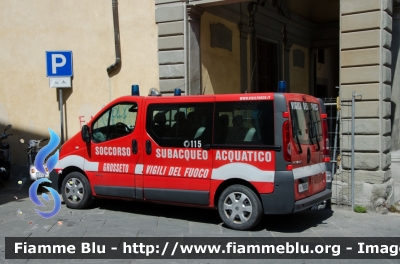 Renault Trafic II serie
Vigili del Fuoco 
Comando Provinciale di Grosseto
Nucleo NSSA
VF 24553
Parole chiave: Renault Trafic_IIserie VF24553