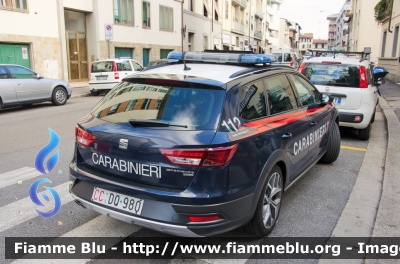 Seat Leon III serie X-Perience
Carabinieri
Nucleo Operativo Radiomobile 
Infortunistica Stradale 
CC DQ 980
Parole chiave: Seat Leon_IIIserie_X-Perience CCDQ980