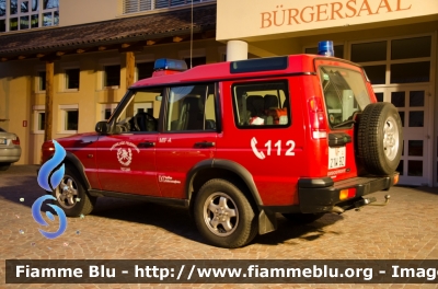 Land Rover Discovery II serie
Vigili del Fuoco
Unione Distrettuale della Bassa Val Venosta
Corpo Volontario di Vezzano
Freiwillige Feuerwehr Vetzan
Allestimento Kofler Fahrzeugbau
VF 21W BZ
Parole chiave: Land_Rover Discovery_IIserie VF21WBZ