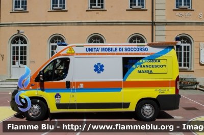 Fiat Ducato X290
Misericordia Massa San Francesco 
Allestita Orion
Parole chiave: Fiat Ducato_X290