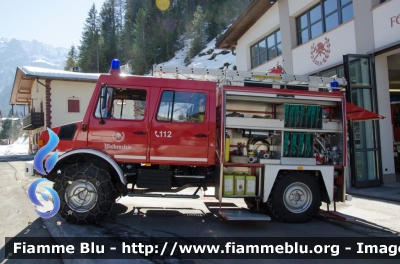 Mercedes-Benz Unimog 1300L
Vigili del Fuoco
Unione Distrettuale di Bolzano
Corpo Volontario di Selva Gardena (BZ)
Freiwillige Feuerwehr Wolkenstein
Allestito Rosenbauer
VF 0GD BZ
Parole chiave: Mercedes_Benz Unimog_1300L VF0GDBZ