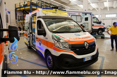 Renault Trafic III serie
Pubblica Assistenza Croce Bianca Calice Ligure (SV)
Allestita Maf

Parole chiave: Renault Trafic_IIIserie Croce_Bianca_Calice_Ligure mafexperience2017