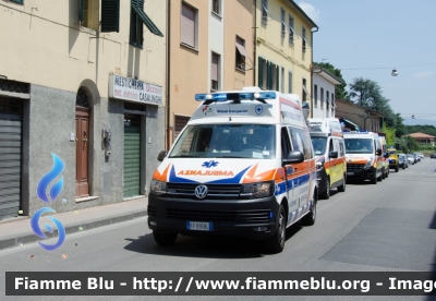 Volkswagen Transporter T6
Società Soccorso Pubblico Montecatini Terme (PT)
Allestita Mariani Fratelli
Codice Automezzo: 2604
Parole chiave: Volkswagen Transporter_T6 Ambulanza