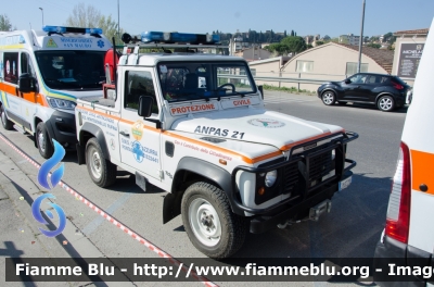 Land Rover Defender 90
Società di Mutuo Soccorso Croce Azzurra Pontassieve (FI)
 Sezione Montebonello - Rufina
 Protezione Civile - Antincendio Boschivo
Parole chiave: Land_Rover Defender_90