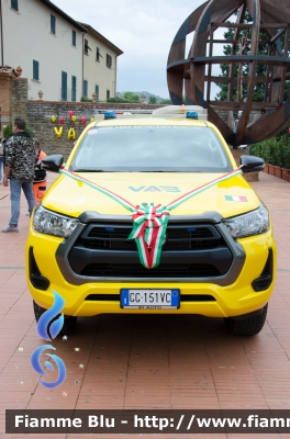 Toyota Hilux IX serie
234 - VAB Vinci (FI)
Antincendio Boschivo - Protezione Civile
Parole chiave: Toyota Hilux_IXserie