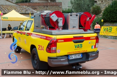 Toyota Hilux IX serie
234 - VAB Vinci (FI)
Antincendio Boschivo - Protezione Civile
Parole chiave: Toyota Hilux_IXserie