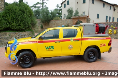 Toyota Hilux IX serie
234 - VAB Vinci (FI)
Antincendio Boschivo - Protezione Civile
Parole chiave: Toyota Hilux_IXserie