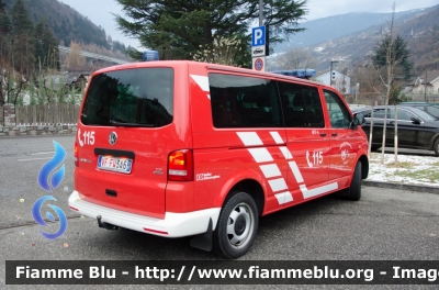 Volkswagen Transporter T5 Restyle
Vigili del Fuoco
Unione Distrettuale Valle Isarco
Corpo Volontario di Chiusa
Freiwillige Feuerwehr Klausen
Allestito Kofler Fahrzeugbau
VF FW3A6
Parole chiave: Volkswagen Transporter_T5 Restyle Vigili_del_Fuoco_Chiusa VFFW3A6