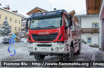 Iveco Trakker AD190T36W III serie
Vigili del Fuoco 
Unione Distrettuale Alta Val Pusteria
Corpo Volontario di Dobbiaco
Freiwillige Feuerwehr Toblach
Allestimento Magirus-Lohr
VF 278 BZ
Parole chiave: Iveco Trakker_AD190T36W_IIIserie VF278BZ