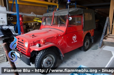 Fiat Campagnola I serie
Vigili del Fuoco
Unione Distrettuale Bassa Val Pusteria
Corpo Volontario di Stegona 
Freiwillige Feuerwehr Stegen
VF 1M0 BZ
Parole chiave: Fiat Campagnola_Iserie VF1M0BZ