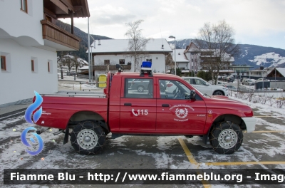 Mitsubishi L200 II serie
Vigili del Fuoco
Unione Distrettuale Bassa Val Pusteria
Corpo Volontario di Santo Stefano
Freiwillige Feuerwehr Stefansdorf
Allestito Kofler Fahrzeugbau
VF 0X9 BZ
Parole chiave: Mitsubishi L200_IIserie VF0X9BZ