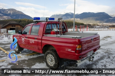 Mitsubishi L200 II serie
Vigili del Fuoco
Unione Distrettuale Bassa Val Pusteria
Corpo Volontario di Santo Stefano
Freiwillige Feuerwehr Stefansdorf
Allestito Kofler Fahrzeugbau
VF 0X9 BZ
Parole chiave: Mitsubishi L200_IIserie VF0X9BZ