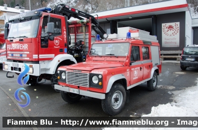 Land Rover Defender 110
Vigili del Fuoco
Unione Distrettuale Bassa Val Pusteria
Corpo Volontario di Casteldarne 
Freiwillige Feuerwehr Ehrenburg
Allestito Rosenbauer
VF 1D1 BZ
Parole chiave: Land Rover_Defender_110 Vigili_del_Fuoco Corpo_Volontario_Casteldarne VF1D1BZ