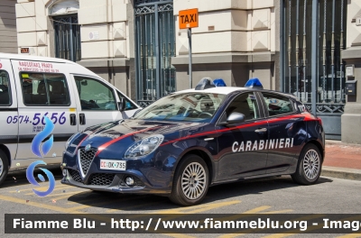 Alfa Romeo Nuova Giulietta 
Carabinieri 
CC DK 735
Parole chiave: Alfa_Romeo Nuova_Giulietta Carabinieri CCDK735