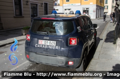 Jeep Renegade restyle
Carabinieri
Allestimento FCA
CC DW 049
Parole chiave: Jeep_Renegade restyle CCDW049