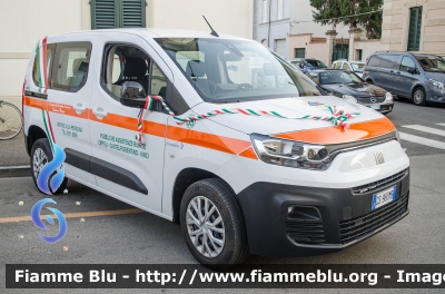 Fiat Doblò V serie
Pubbliche Assistenze Riunite Empoli Castelfiorentino (FI)
Allestito Alessi & Becagli
Parole chiave: Fiat Doblò_Vserie