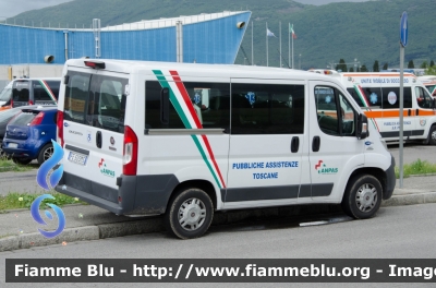 Fiat Ducato X290
Associazione Nazionale Pubbliche Assistenze
Coordinamento Regionale Toscana
Allestito Orion
Parole chiave: Fiat Ducato_X290