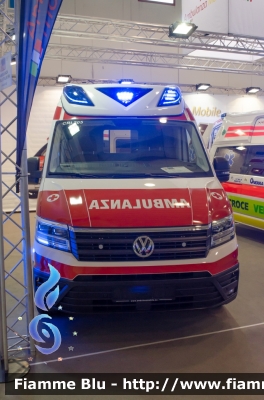 Volkswagen Crafter II serie 
Croce Rossa Italiana
Comitato Locale di Merano
Allestita Ambulanz Mobile
Esposta al REAS 2018
Parole chiave: Volkswagen Crafter_IIserie REAS_2018