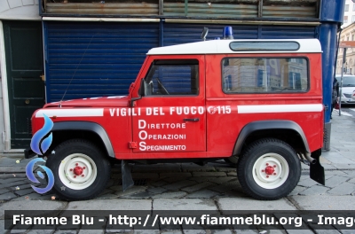 Land Rover Defender 90
Vigili del Fuoco
Comando Provinciale di Savona
Direttore Operazioni Spegnimento
VF 28268
Parole chiave: Land Rover_Defender_90 Vigili_del_Fuoco_Savona VF28268