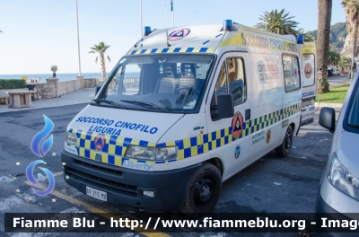 Fiat Ducato II serie
Soccorso Cinofilo Liguria
Nucleo Provinciale di Savona
Allestito Cevi Carrozzeria Europea
Ex Ambulanza Croce Verde Finale Ligure Borgo
Parole chiave: Fiat Ducato_IIserie