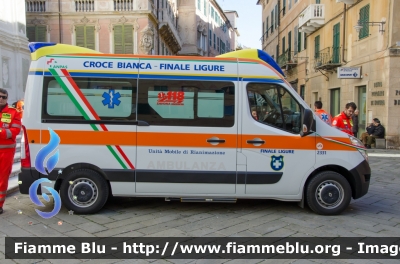 Renault Master IV serie Restyle
Pubblica Assistenza Croce Bianca Finale Ligure (SV)
Allestita Aricar
Parole chiave: Renault Master_IVserie Restyle