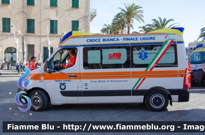 Renault Master IV serie Restyle
Pubblica Assistenza Croce Bianca Finale Ligure (SV)
Allestita Aricar
Parole chiave: Renault Master_IVserie Restyle