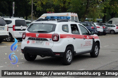 Dacia Duster II serie
Croce Rossa Italiana 
Comitato di Verbania
Delegazione di Piedimulera 
Allestita Nepi Allestimenti
CRI 603AF
Parole chiave: Dacia Duster_IIserie CRI603AF REAS_2018