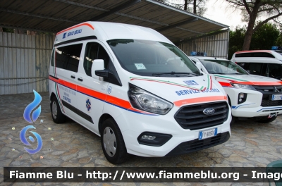 Ford Transit Custom 
Pubblica Assistenza Rosignano Marittimo ODV (LI)
Allestita MAF
Parole chiave: Ford Transit_Custom