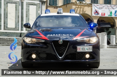 Alfa Romeo Nuova Giulia
Carabinieri
Nucleo Operativo Radiomobile
Allestimento FCA
CC EL 433
Parole chiave: Alfa_Romeo Nuova_Giulia CCEL433