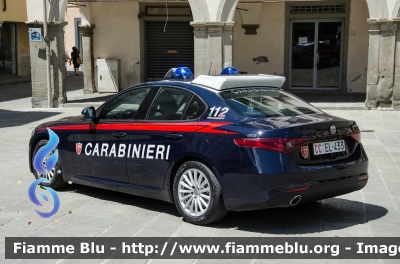 Alfa Romeo Nuova Giulia
Carabinieri
Nucleo Operativo Radiomobile
Allestimento FCA
CC EL 433
Parole chiave: Alfa_Romeo Nuova_Giulia CCEL433