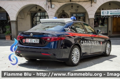 Alfa Romeo Nuova Giulia
Carabinieri
Nucleo Operativo Radiomobile
Allestimento FCA
CC EL 433
Parole chiave: Alfa_Romeo Nuova_Giulia CCEL433