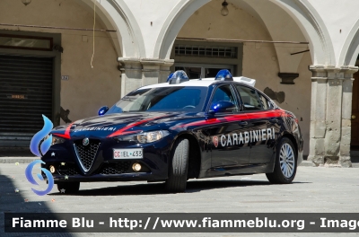 Alfa Romeo Nuova Giulia
Carabinieri
Nucleo Operativo Radiomobile
Allestimento FCA
CC EL 433
Parole chiave: Alfa_Romeo Nuova_Giulia CCEL433