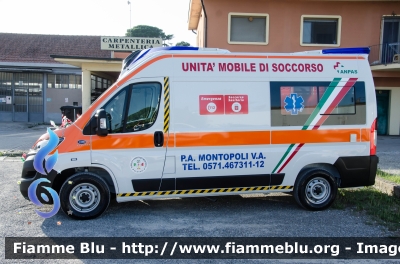 Fiat Ducato X290
Pubblica Assistenza Montopoli Valdarno (PI)
Allestito Orion
Parole chiave: Fiat Ducato_X290