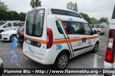 Fiat Doblò IV serie
Società di Mutuo Soccorso Croce Azzurra Pontassieve (FI)
Servizi Sociali
Allestito Mariani Fratelli
Parole chiave: Fiat Doblò_IVserie REAS_2018